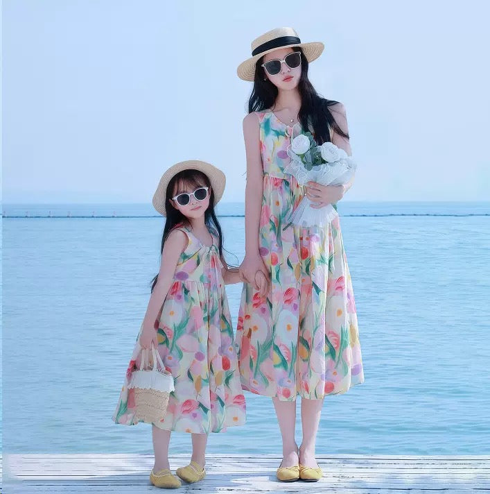 The Garden by the Sea Midi Set